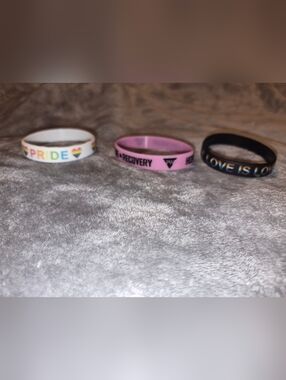 Assorted Rubber Wristbans
